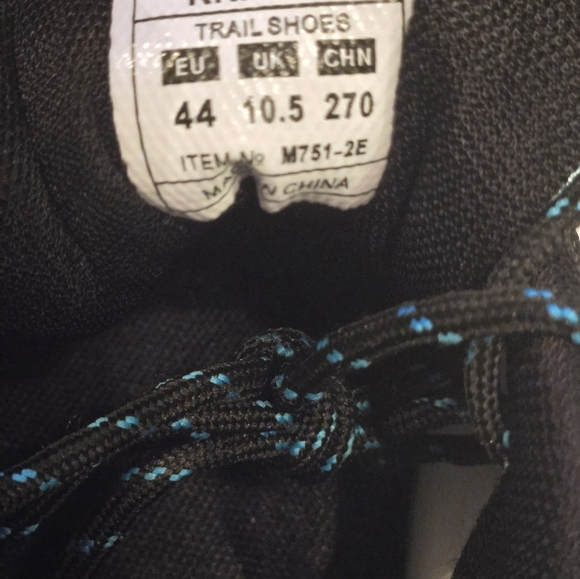 Size 11.5 Kricely Men's Trail Running Shoes Hiking Outdoor Sneaker Shoe  Rainbow - Picture 5 of 5